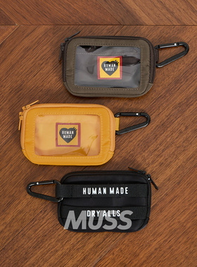 现货 HUMAN MADE MILITARY CARD CASE 军事收纳挂件零钱包耳机包