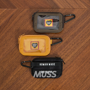 CASE 现货 军事收纳挂件零钱包耳机包 CARD MILITARY HUMAN MADE
