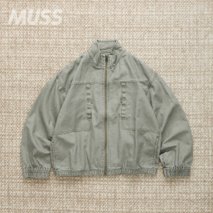 GRAMICCI 麻帆布复古水洗做旧工装 CANVAS JKT 夹克 PHOENIX 现货