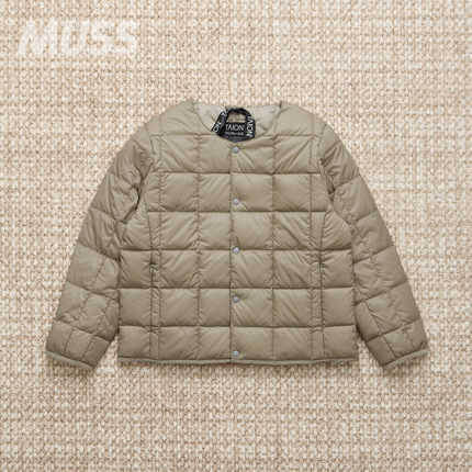 现货 TAION KIDS BASIC BUTTON DOWN 儿童轻薄简约保暖羽绒内胆