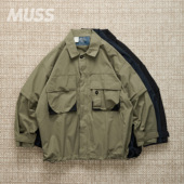 夹克 现货 25AW BLOUSON 日产军事贴布口袋衬衫 N.HOOLYWOOD SHIRT