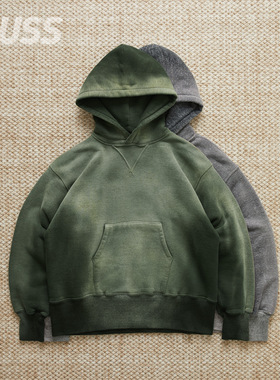 现货 TAIGA TAKAHASHI LOT.606日产复古针织水洗做旧连帽卫衣25AW