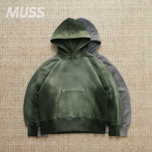 LOT.606日产复古针织水洗做旧连帽卫衣25AW TAKAHASHI 现货 TAIGA