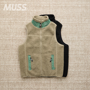 现货 WILDTHINGS BOA VEST 休闲户外摇粒绒中间层保暖马甲背心