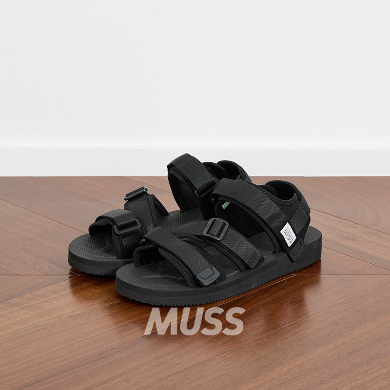 现货 SUICOKE KISEE-CAB 机能户外魔术贴休闲防滑沙滩凉鞋 25SS