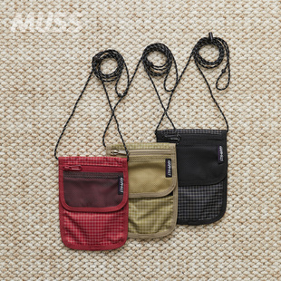 现货 GRAMICCI NECK POUCH 小野人户外防撕裂颈挂收纳包挎包 25SS