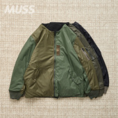 TAION TYPE REVERSIBLE 现货 JKT双面穿无领飞行员工装 夹克