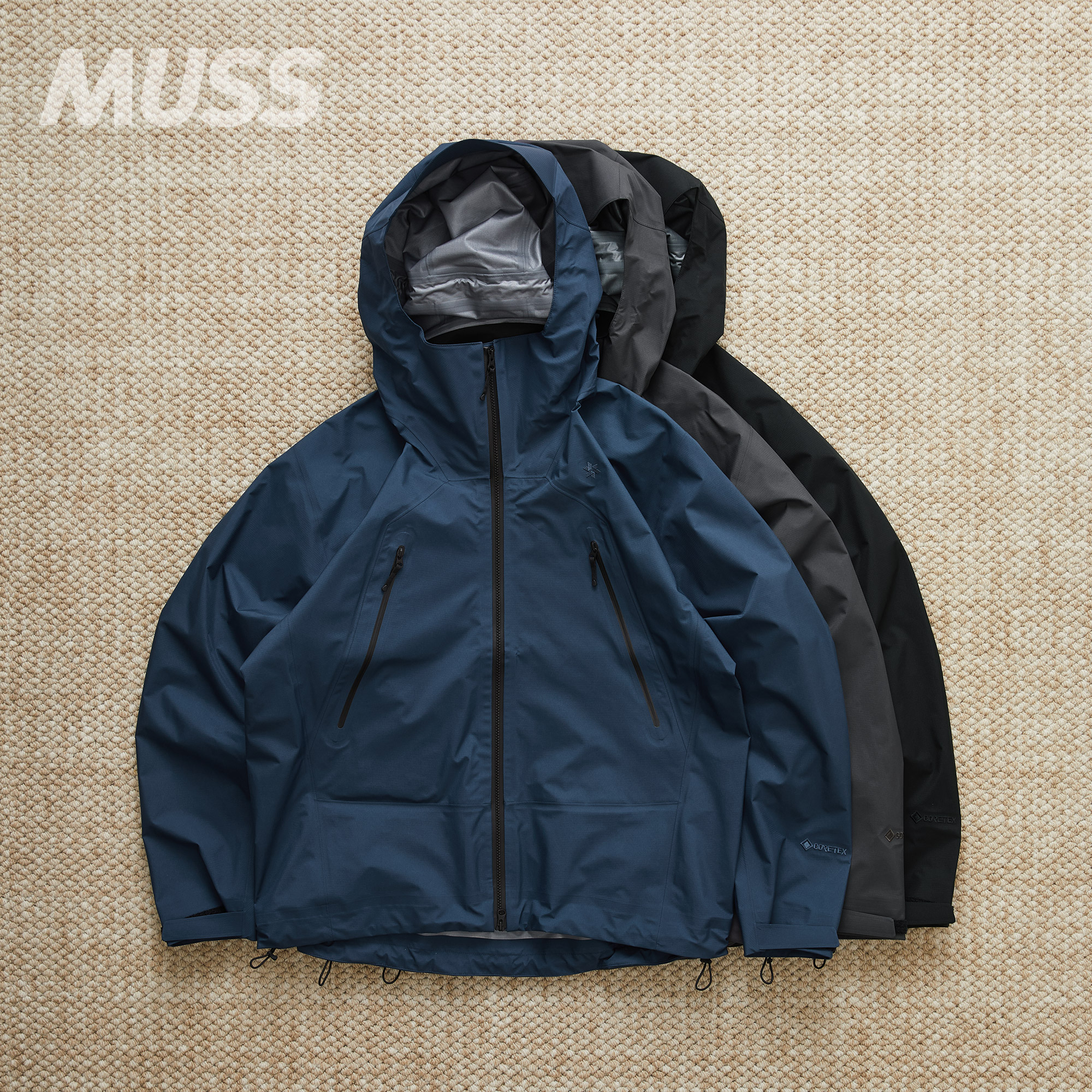 GOLDWIN户外轻量硬壳防水冲锋衣