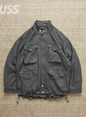 现货 NONNATIVE TROOPER JACKET日产染色做旧M65野战防风夹克25AW