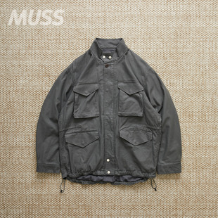 JACKET日产染色做旧M65野战防风夹克25AW TROOPER 现货 NONNATIVE