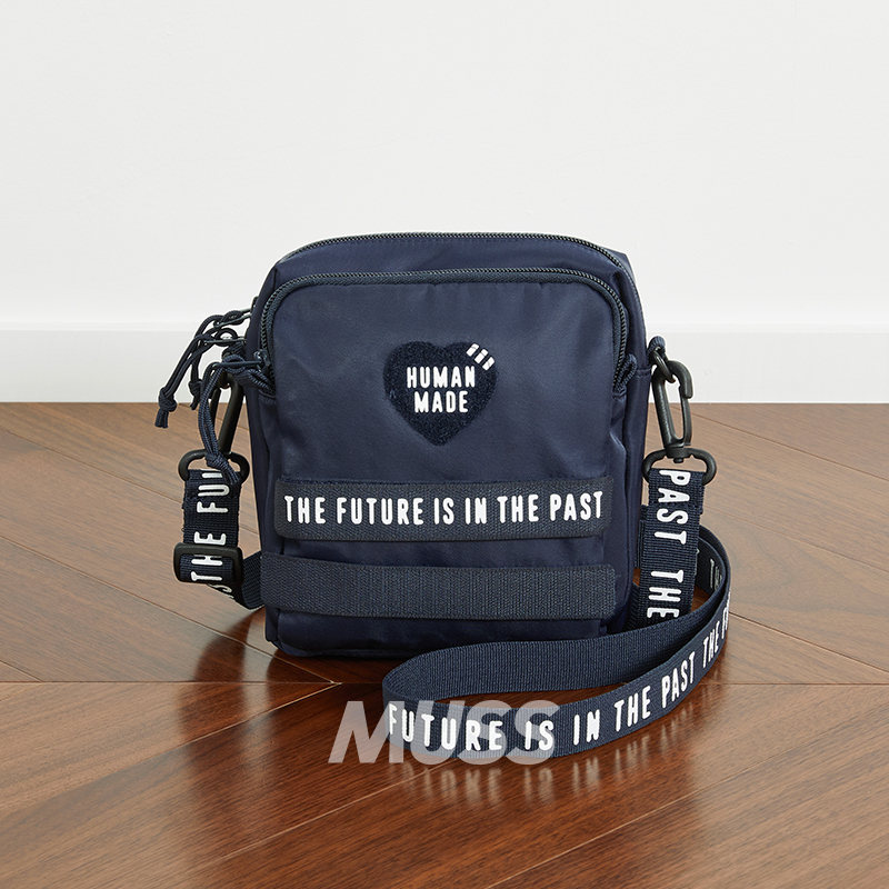 HUMANMADE军事复古通勤斜挎包
