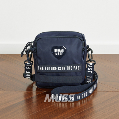 HUMANMADE军事复古通勤斜挎包