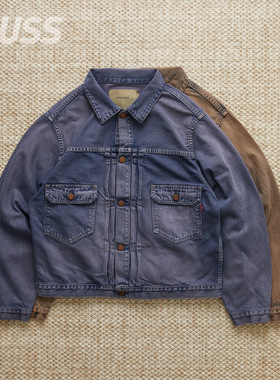 现货 ANACHRONORM COLOR DYED TYPE2 做旧染色复古牛仔夹克 25AW
