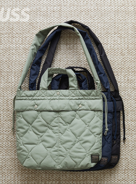 现货 TAION MILITARY DOWN HELMET BAG 军事线羽绒托特单肩头盔包