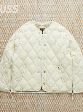 现货 TAION MILITARY M65 SHORT DOWN 拉链按扣轻薄羽绒内胆外套