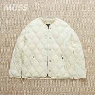 TAION DOWN MILITARY SHORT 拉链按扣轻薄羽绒内胆外套 M65 现货