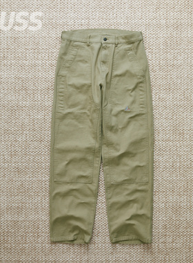 现货 ROA HIKING CANVAS COTTON TROUSERS 帆布大口袋双膝伐木裤