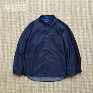 现货 WILDTHINGS NANOTEX DENIM SHIRT 山系户外拒水牛仔衬衫25SS