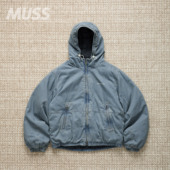 THISISNEVERTHAT DENIM DOWN 现货 水洗牛仔保暖羽绒服外套 25AW