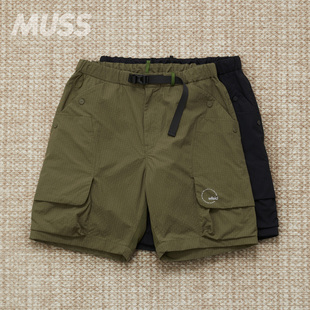 现货 WFELD CAMPER'S CARGO SHORTS 山系户外口袋工装短裤 25SS