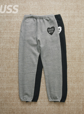 现货 HUMAN MADE CLASSIC SWEATPANTS 日产爱心抓绒休闲复古卫裤