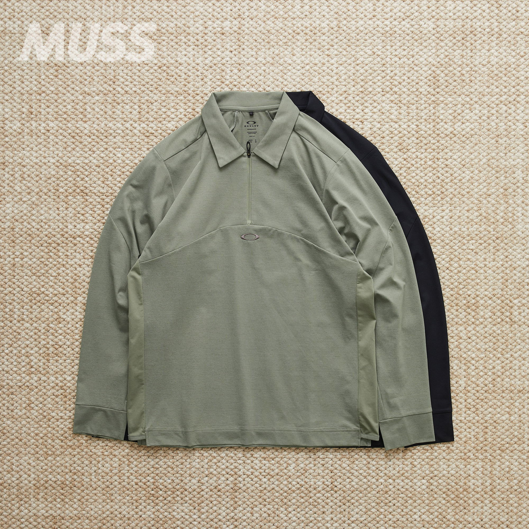 OAKLEY轻量速干POLO长袖T