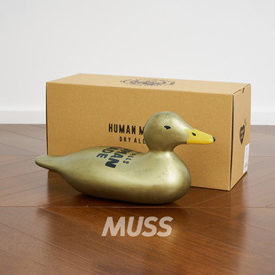 现货 HUMAN MADE DISPLAY GOLD DUCK 手工纸雕鸭子潮流摆件 25SS