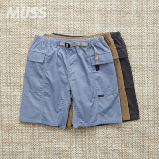 现货 GRAMICCI CORDUROY SHORT 小野人灯芯绒休闲工装短裤 25SS