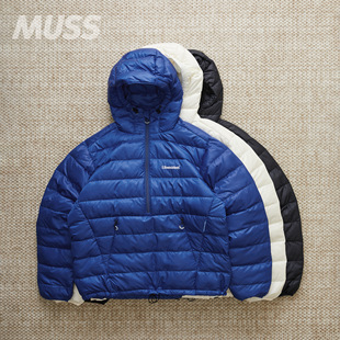 现货 LIBERAIDERS DOWN HALF ZIP轻量防泼水保暖半拉链排骨羽绒服