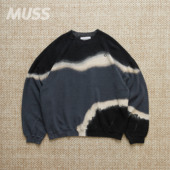 NOMARHYTHM TEXTILE HAND 现货 DYE SWEAT日产手工染扭曲渐变卫衣