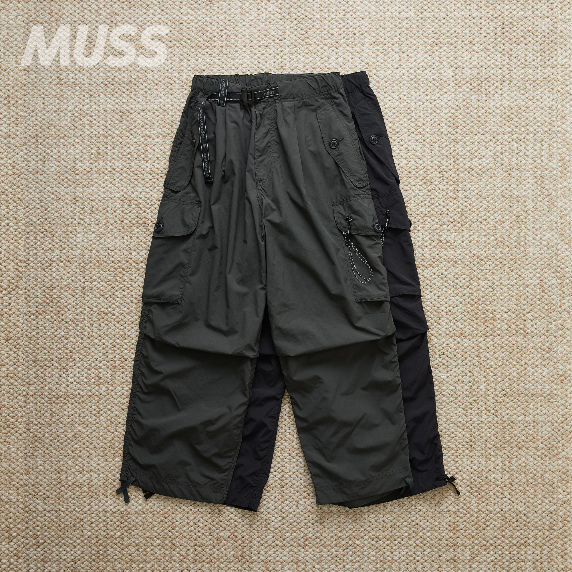 ANDWANDER户外防撕裂阔腿工装裤