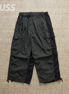 现货 ANDWANDER OVERSIZED CARGO PANTS户外防撕裂阔腿工装裤25AW