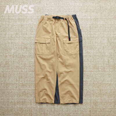 GRAMICCI多口袋休闲直筒工装裤