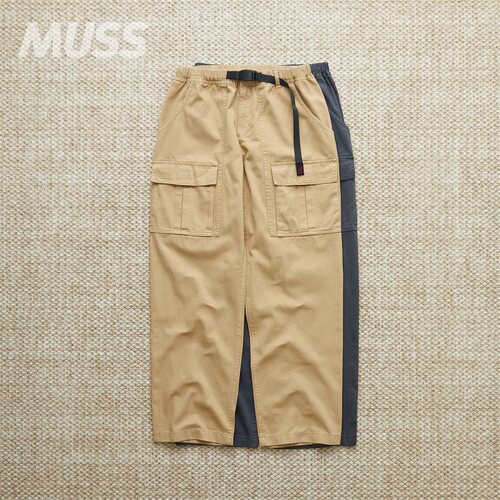 GRAMICCI多口袋休闲直筒工装裤