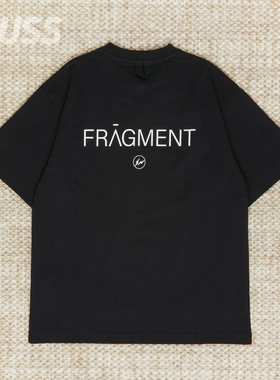 现货 FRAGMENT DESIGN PEACE PIECE 刺绣口袋闪电藤原浩印花短袖