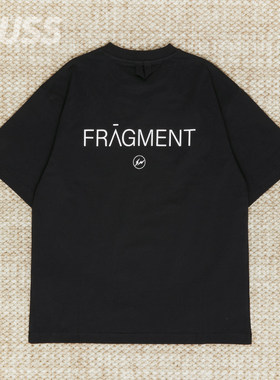 藤原浩FRAGMENT闪电印花短袖
