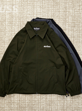 现货 WILDTHINGS BACK LOGO SWING TOP 日本线休闲教练夹克 25SS