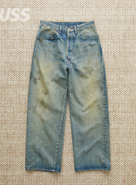 现货 REFOMED RIGHT HANDED PANTS 日产复古做旧休闲牛仔裤 25SS