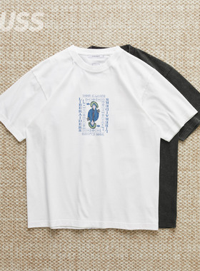 现货 LIBERAIDERS QUEEN LOGO TEE做旧天竺棉扑克印花短袖T恤25AW