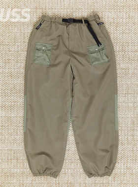 现货 F/CE. X GRAMICCI LONG TRACK PANT 机能户外拼接口袋束脚裤