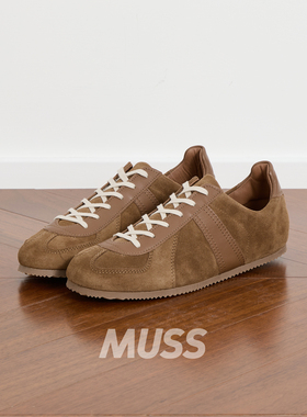 现货 REPRODUCTION OF FOUND 1714 复古麂皮ROF薄底德训鞋休闲鞋