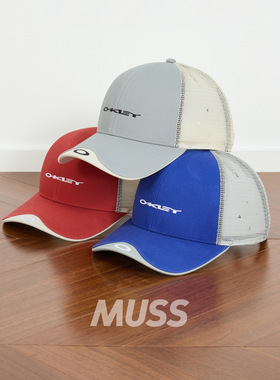 现货 OAKLEY CLASSIC TRUCKER HAT 6片式网眼卡车帽鸭舌帽 26SS