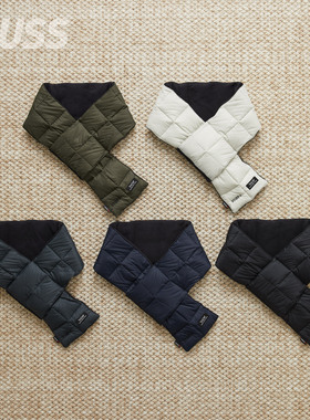 现货 TAION GOODS MOUNTAIN ACCESSORIES 轻量P绒保暖羽绒围巾