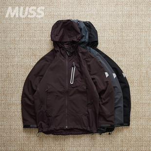 SHELL 现货 STRETCH WANDER 弹性拒水软壳户外冲锋衣夹克25AW AND