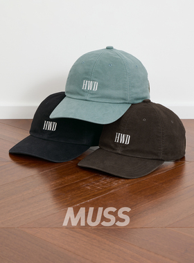 现货 THE H.W.DOG&CO. WASHED CAP 日产水洗刺绣棒球帽 25AW