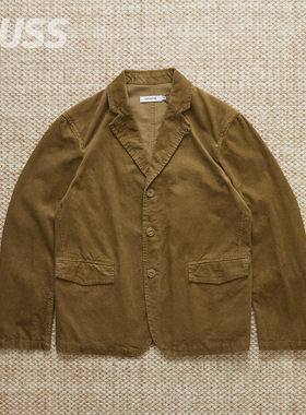 现货 NONNATIVE OFFICER 5B JACKET 日产硫染灯芯绒夹克外套 25AW