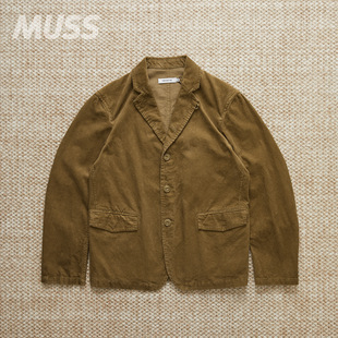 NONNATIVE 日产硫染灯芯绒夹克外套 OFFICER JACKET 25AW 现货