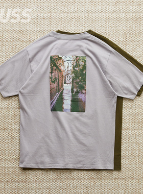 现货 NONNATIVE DWELLER S/S TEE 日产相片图案印花短袖T恤 25SS