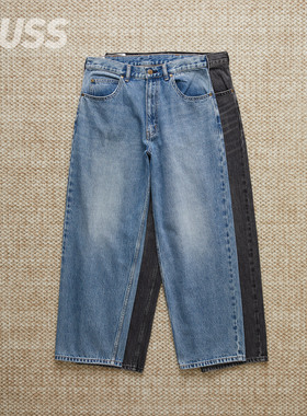 现货 GUNGHO DENIM TAPARED PANTS 水洗休闲宽松直筒牛仔裤 25AW