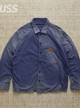 现货 KHOKI FADED MEMORY SHIRT 日产手工制复古水洗做旧衬衫26SS